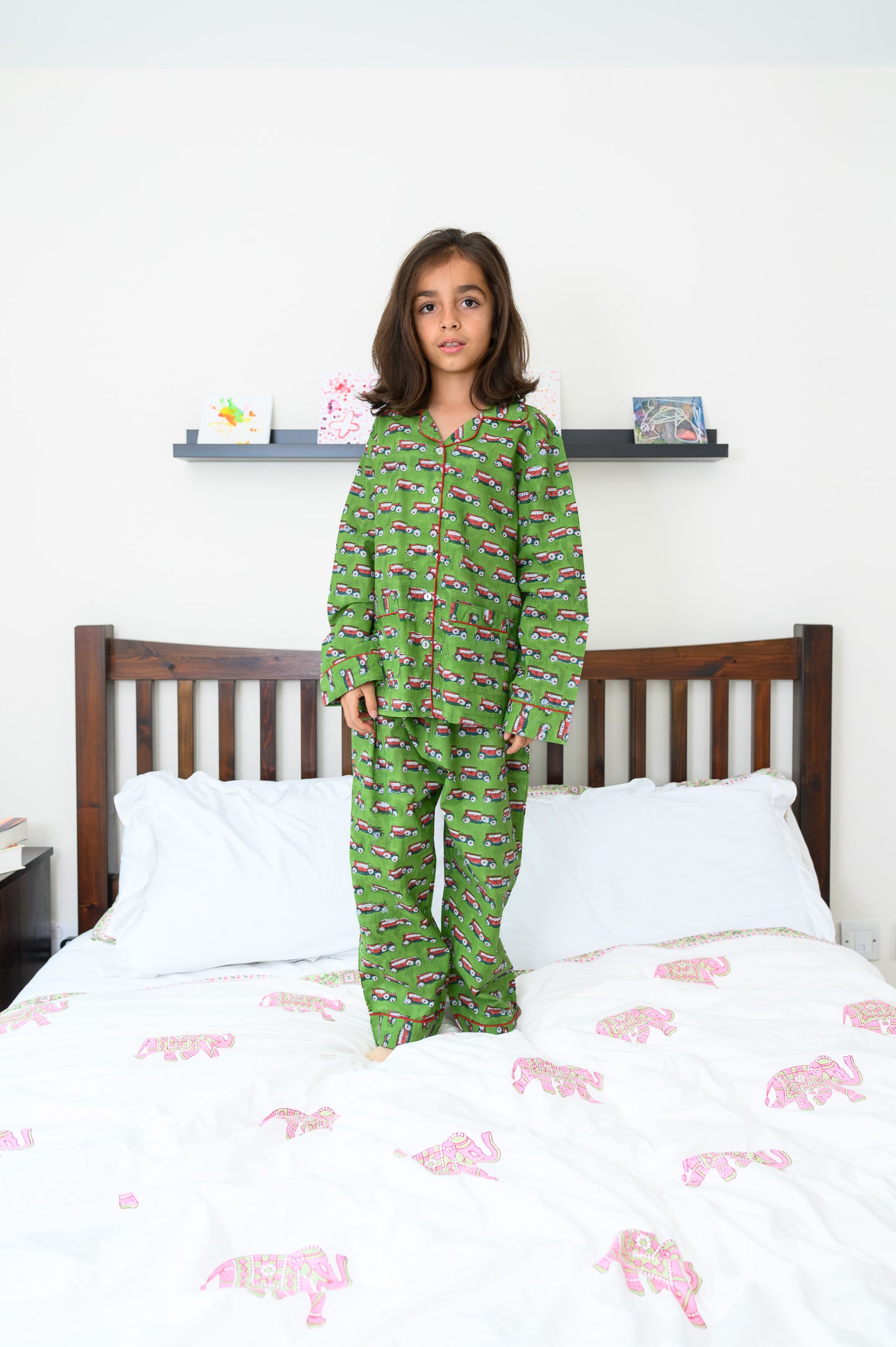 VINTAGE ROADSTER KIDS COTTON PYJAMAS